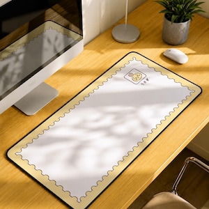 Usagi Japanese Characters | Post Card Fan Art, Cute Anime Illustrated Mat, Large Mouse Pad, Gaming Desk Mat, Gifts for her