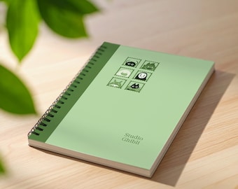 Japanse karakterstempel lente notitieboek | Minimalistisch anime-dagboek, fanart-briefpapier, leuke notities, kantoorbenodigdheden, cadeau-idee
