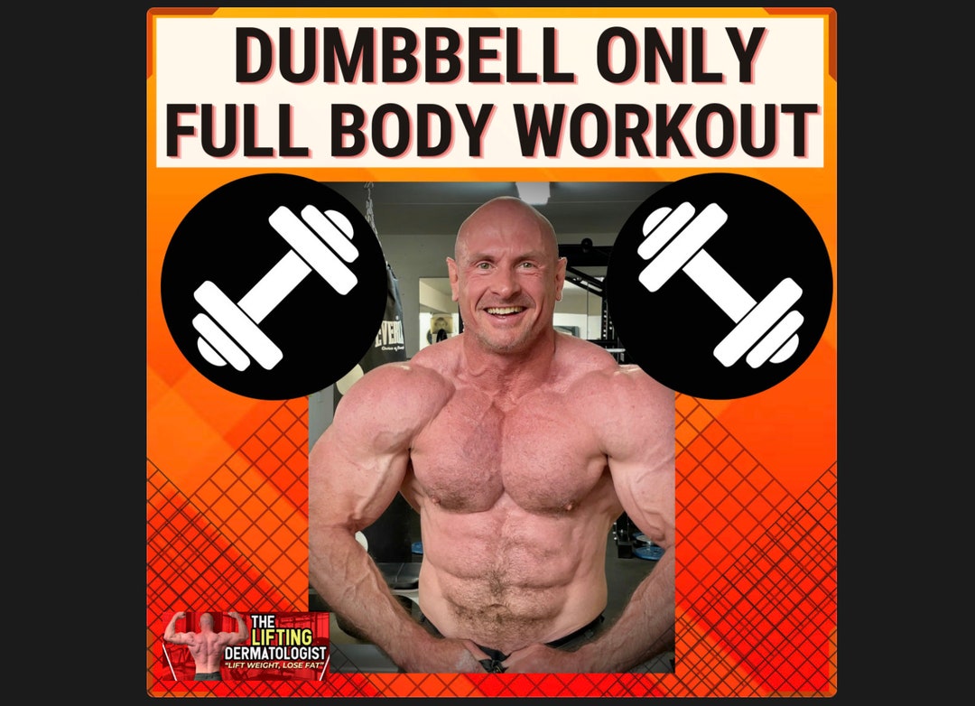 Dumbbell Only Full Body Workout Etsy