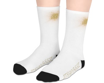 Mid-length ZER0 GEEZ logo Socks