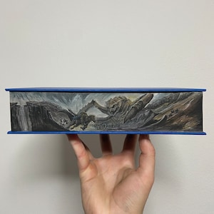ForeEdge painting of Brandon Sanderson’s The Way of Kings