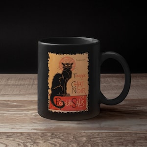Chat noir coffee - Etsy 日本