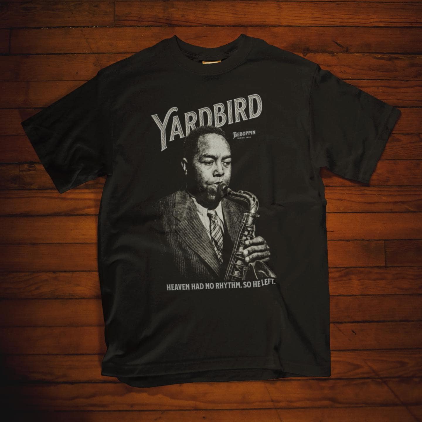 Charlie Parker Shirt Jazz Lovers Gift Yardbird Tee Bebop Shirt