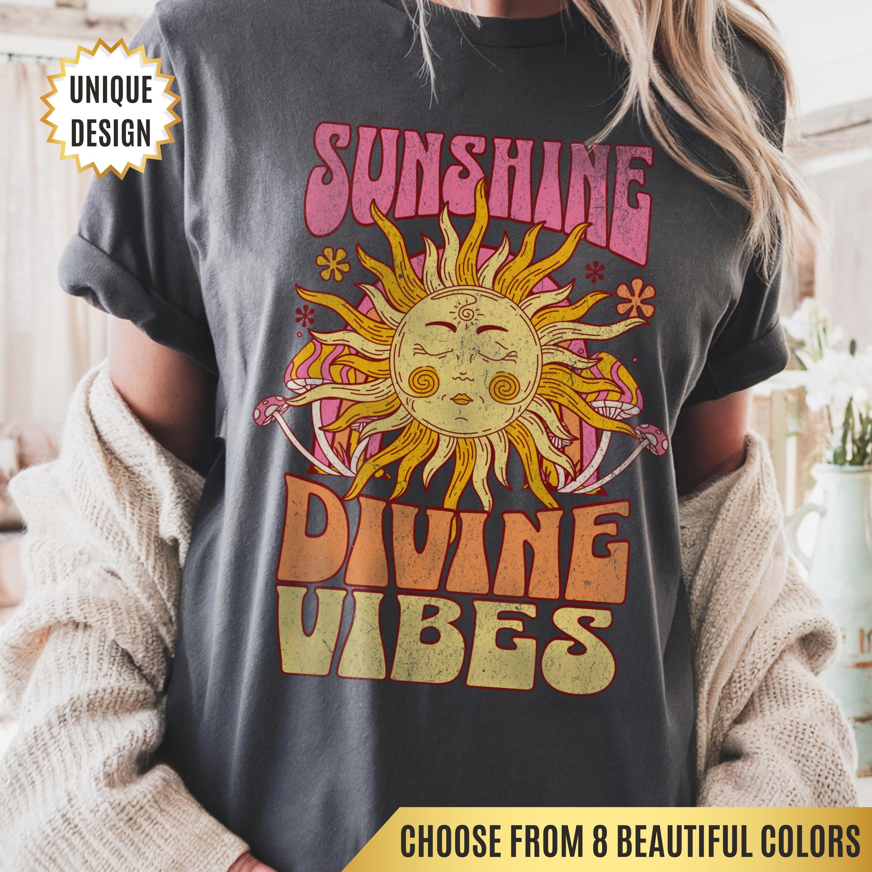 Maglietta Sunshine regalo per lei, maglietta Comfort Colors