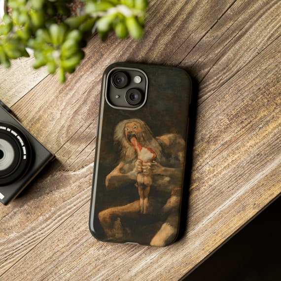 Saturn Devouring His Son by Francisco Goya, Art iPhone Case [ iPhone 15 -  15 Pro - 15 Plus - 15 Pro Max ] Macabre Art, Romanticism Painting - Etsy  New Zealand