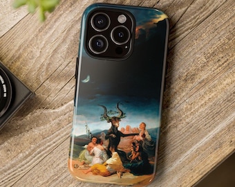 Witches' Sabbath by Francisco Goya iPhone Case Fine Art Painting, iPhone 17 16 15 14 Pro Max Plus & All Models Covers Gift for Art Lovers
