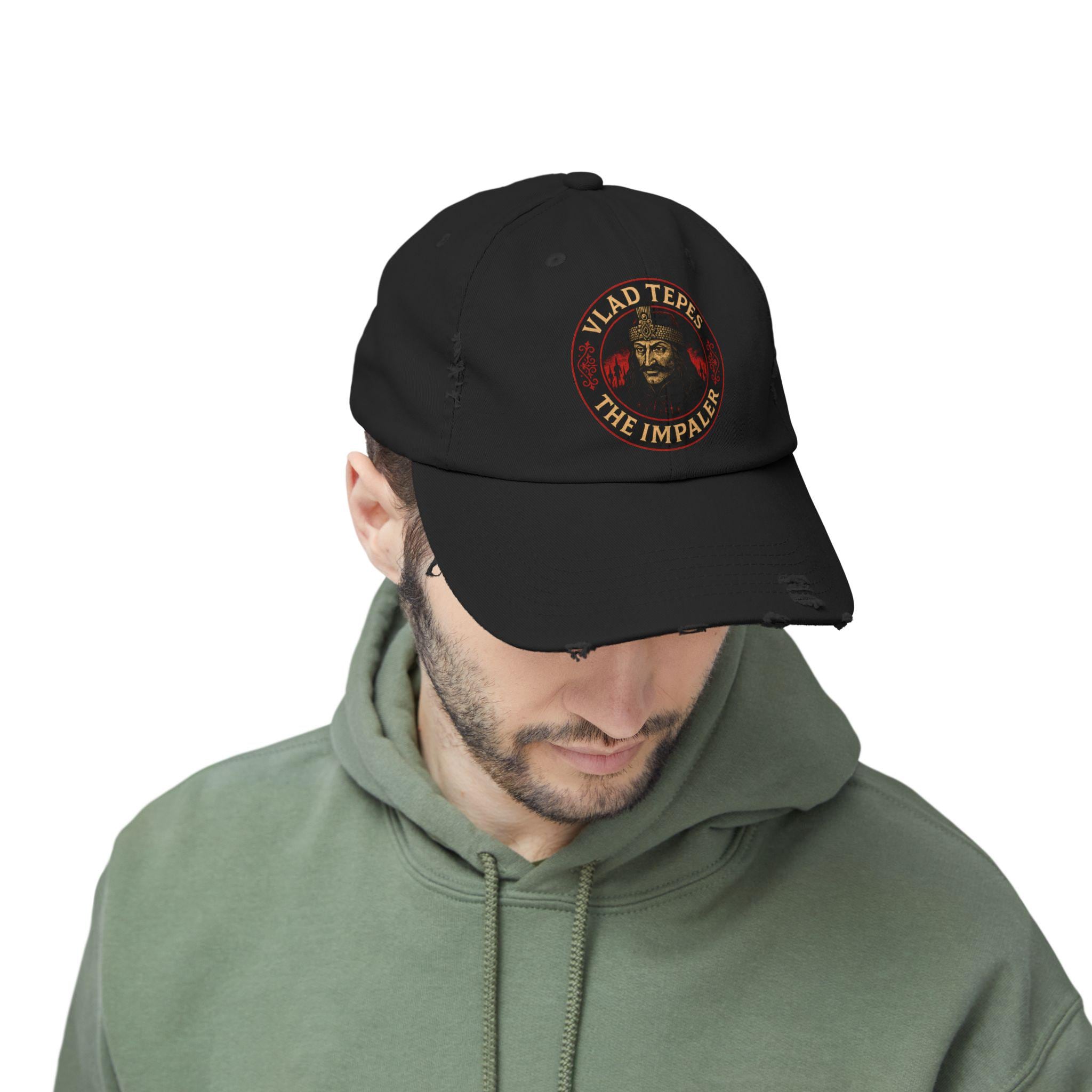 Vlad Tepes the Impaler Cap Gothic Gift, Dracula Hat, Dark History Gift ...