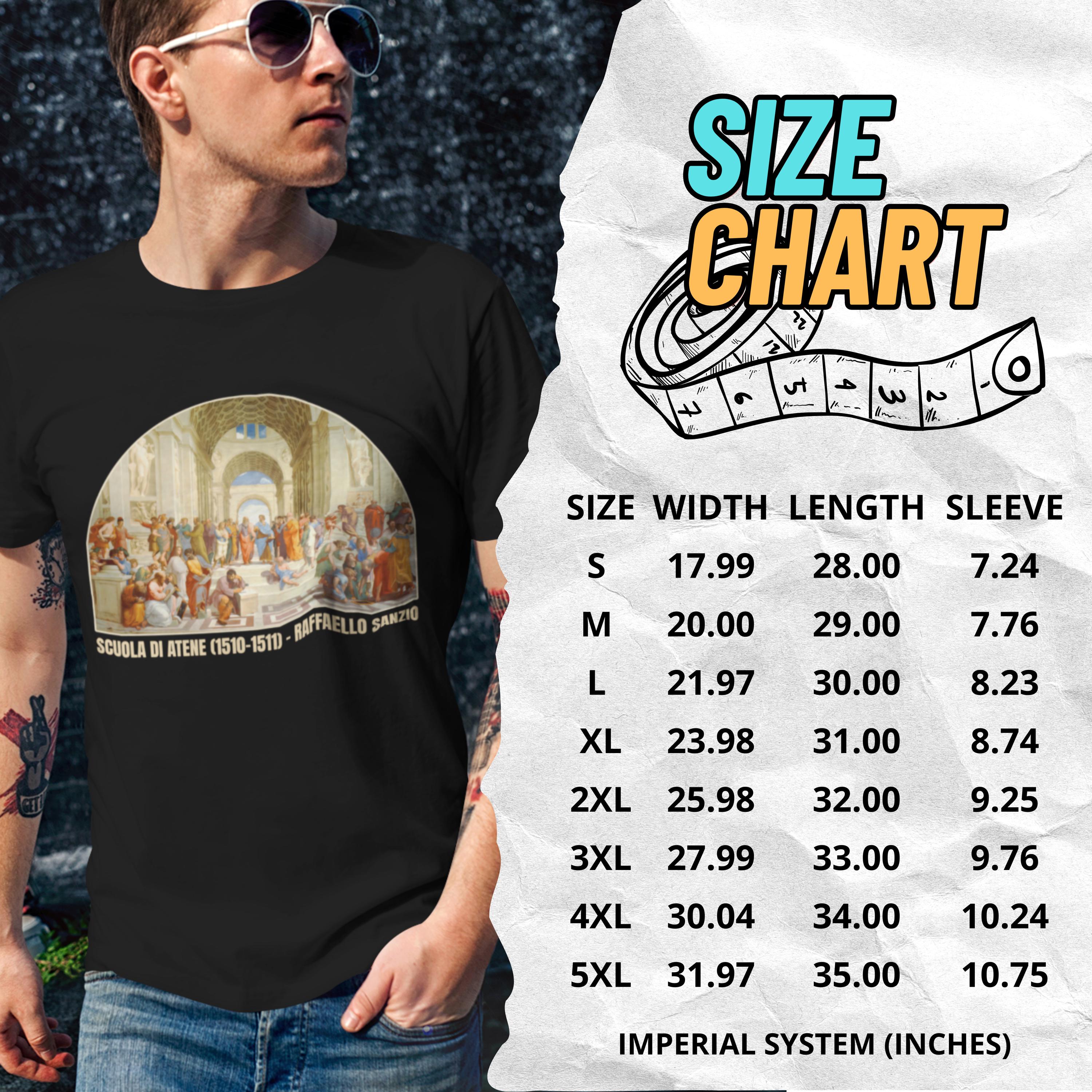 ラファエロ・サンツィオ作「アテネの学堂」Tシャツ 芸術愛好家への 