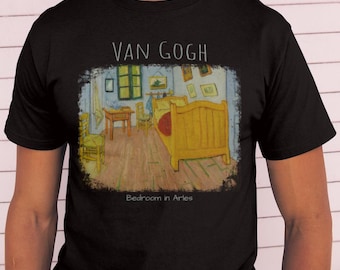 ゴッホ T シャツ ユニセックス | 美的アート T シャツ | 星月夜の絵画