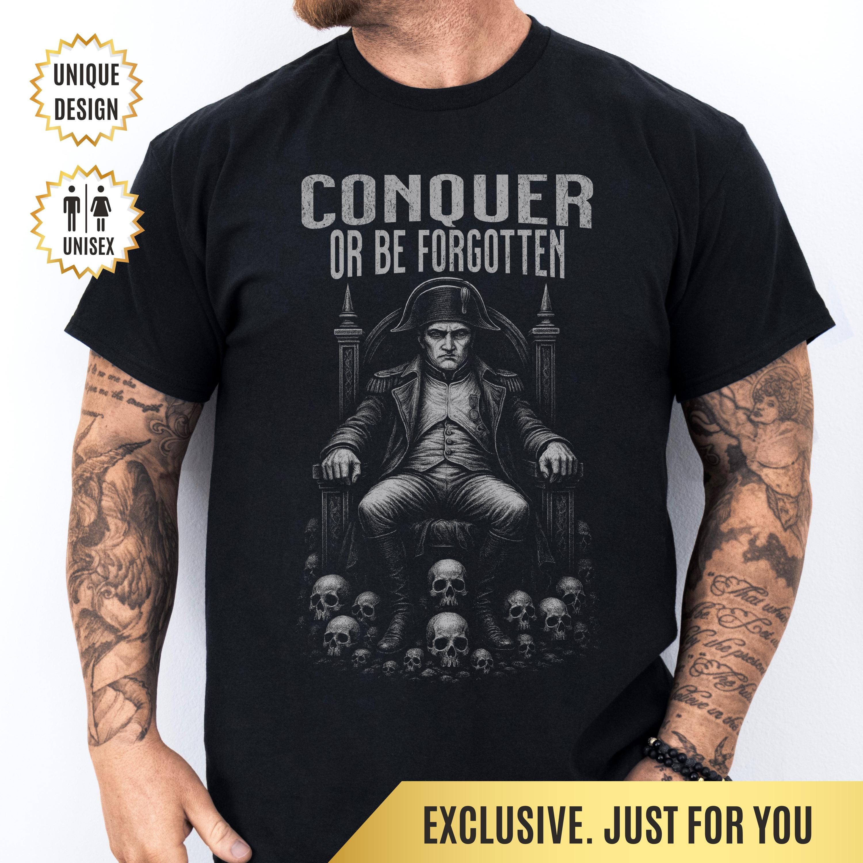 Napoleon Bonaparte Gothic T-shirt French Emperor Tee Military