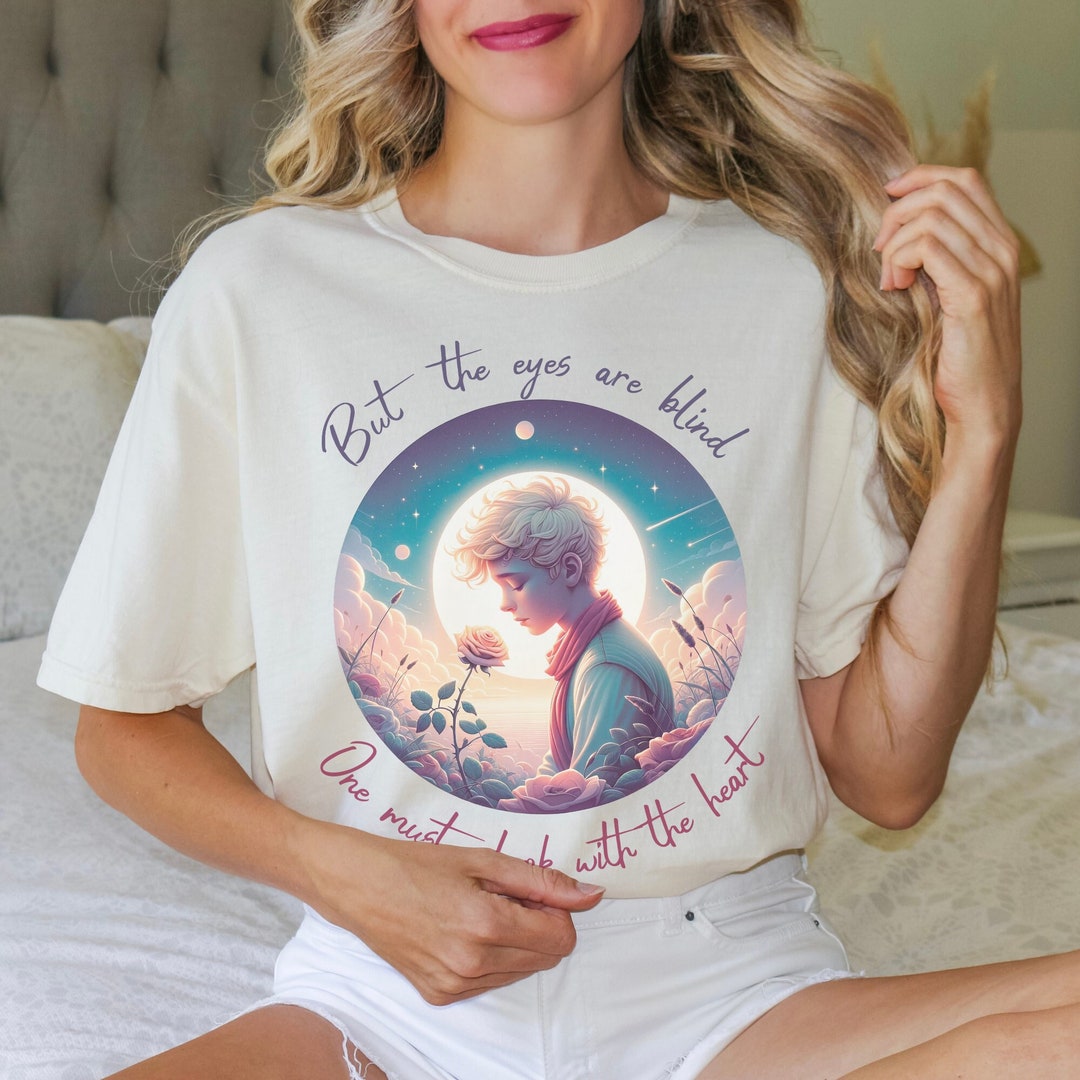 Camicia con citazione del Piccolo Principe Idea regalo letterario per