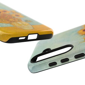 Van Gogh Sunflowers Samsung Phone Case – Fine Art Ultra Plus Cover for Samsung S24, S23, S22 & All Models. Perfect Gift for Art Lovers. Featuring Van Gogh's famous painting, this case combines style and protection for your device