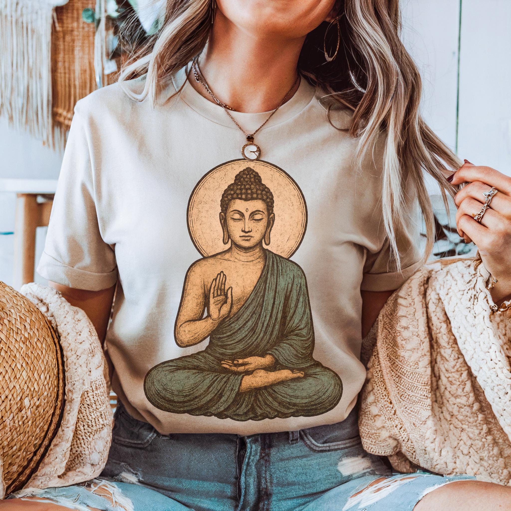 服/ファッション PeterStone: Buddha Time of Meditation m PeterStone: Buddha Time of Meditation m