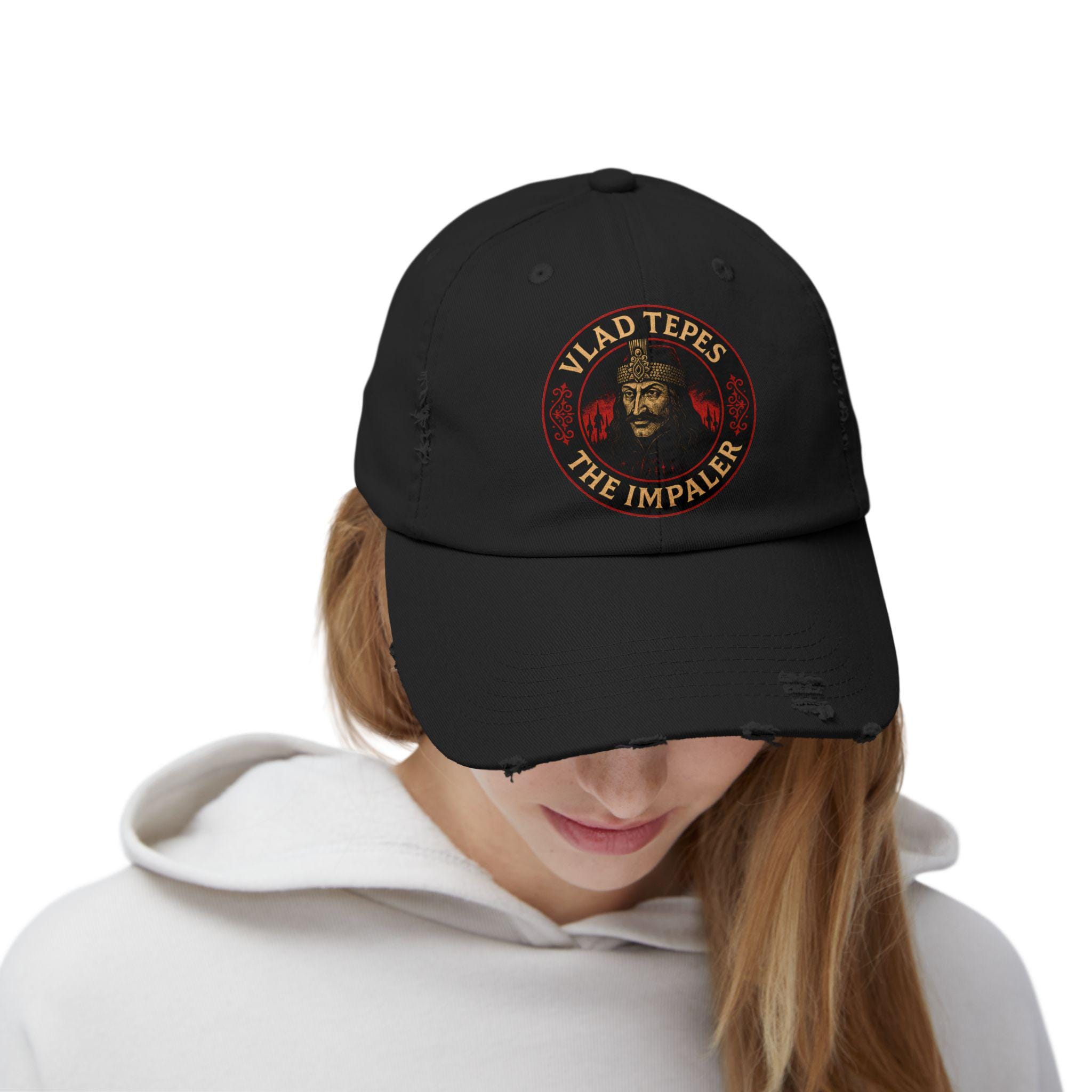 Vlad Tepes the Impaler Cap Gothic Gift, Dracula Hat, Dark History Gift ...