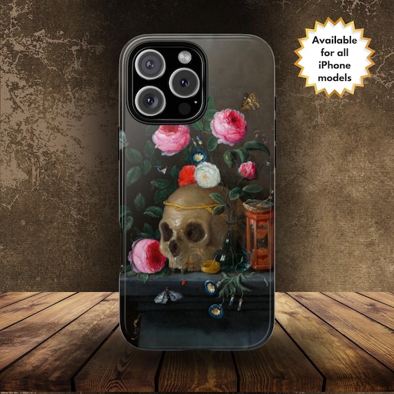 Vanitas Still Life by Jan van Kessel iPhone Case Gift for Art Lovers Famous  Painting iPhone Cover Fine Art Memento Mori Classic Art Case