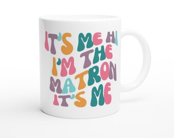 Gift for Matron Nurse, Matron Nurse Gifts, Matron Tote Bag, Matron Nurse Gift, Matron Swift Gift, Pastel Aesthetic Mug, Nurse Promotion Gift