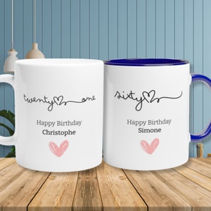 60e anniversaire 1964 élégante tasse de thé carte 60e anniversaire cadeau pour 21e anniversaire tasse pour 40e anniversaire coffret cadeau 60e anniversaire Mugful