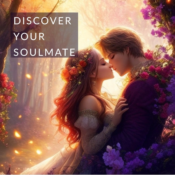 Soulmate. Find Out Who is, Where is, When and How You Will Meet Your Soul Mate. Detailed and personalized reading with a connection ritual