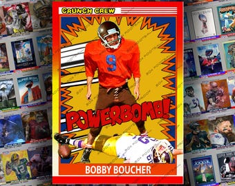 Bobby Boucher Custom Trading Card - The Waterboy - Adam Sandler Mud Dogs