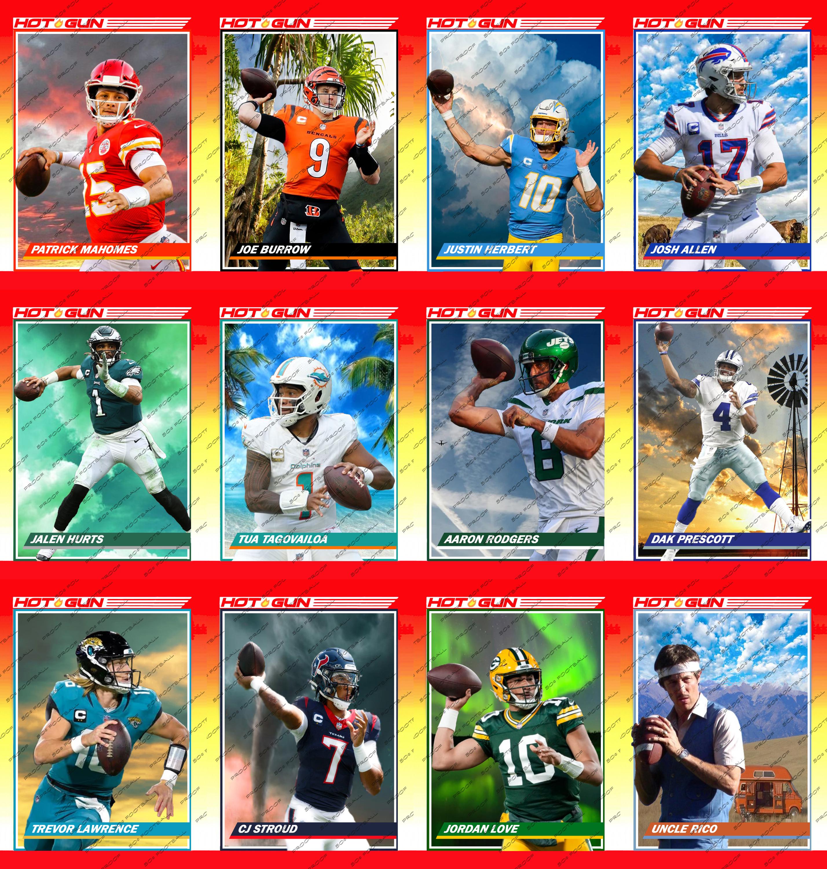 Jaylen Waddle Vice City Downtown Custom Trading Card - Dolphins