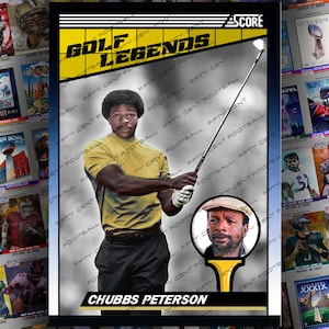 Chubbs Peterson Golf Legends Trading Card
