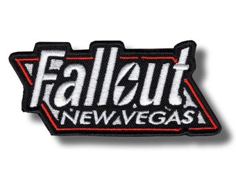 Fallout New Vegas Patch Badge Applique Embroidered Iron on d8e7b6