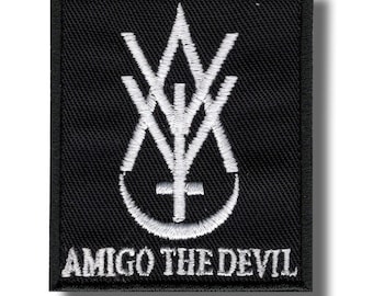Amigo The Devil Patch Badge Applique Embroidered Iron on b6467e