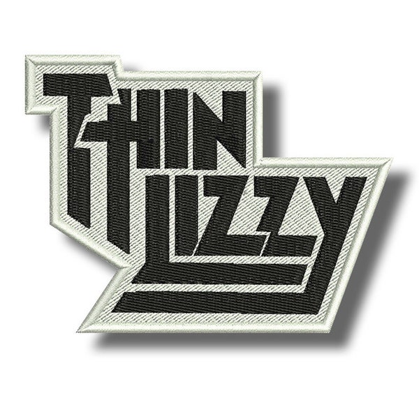 Thin Lizzy Patch Badge Applique Embroidered Iron on b932ae