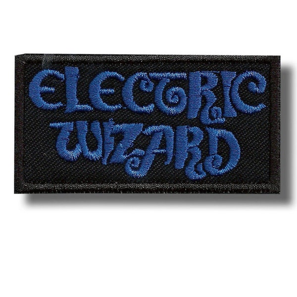 Electric Wizard Embroidered Patch Badge Iron on Applique cfaf22