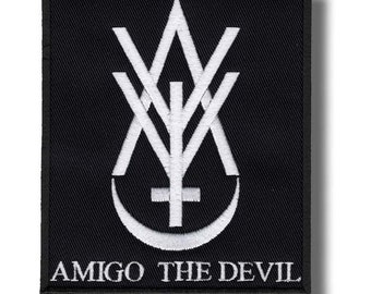 Amigo The Devil Patch Badge Applique Embroidered Iron on e90e46