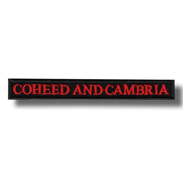 Coheed And Cambria Patch Badge Applique Embroidered Iron on ab878c