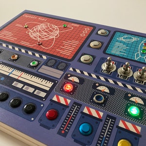 High-end LED busy board - Spaceship control panel