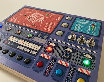 High-end LED busy board - Spaceship control panel