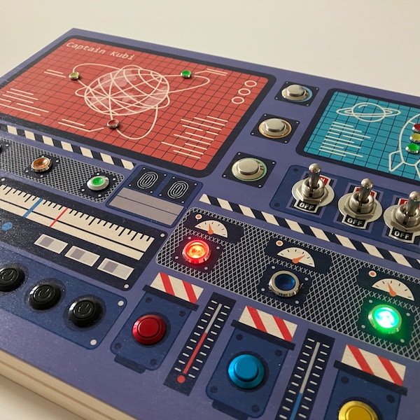 High-end LED busy board - Spaceship control panel