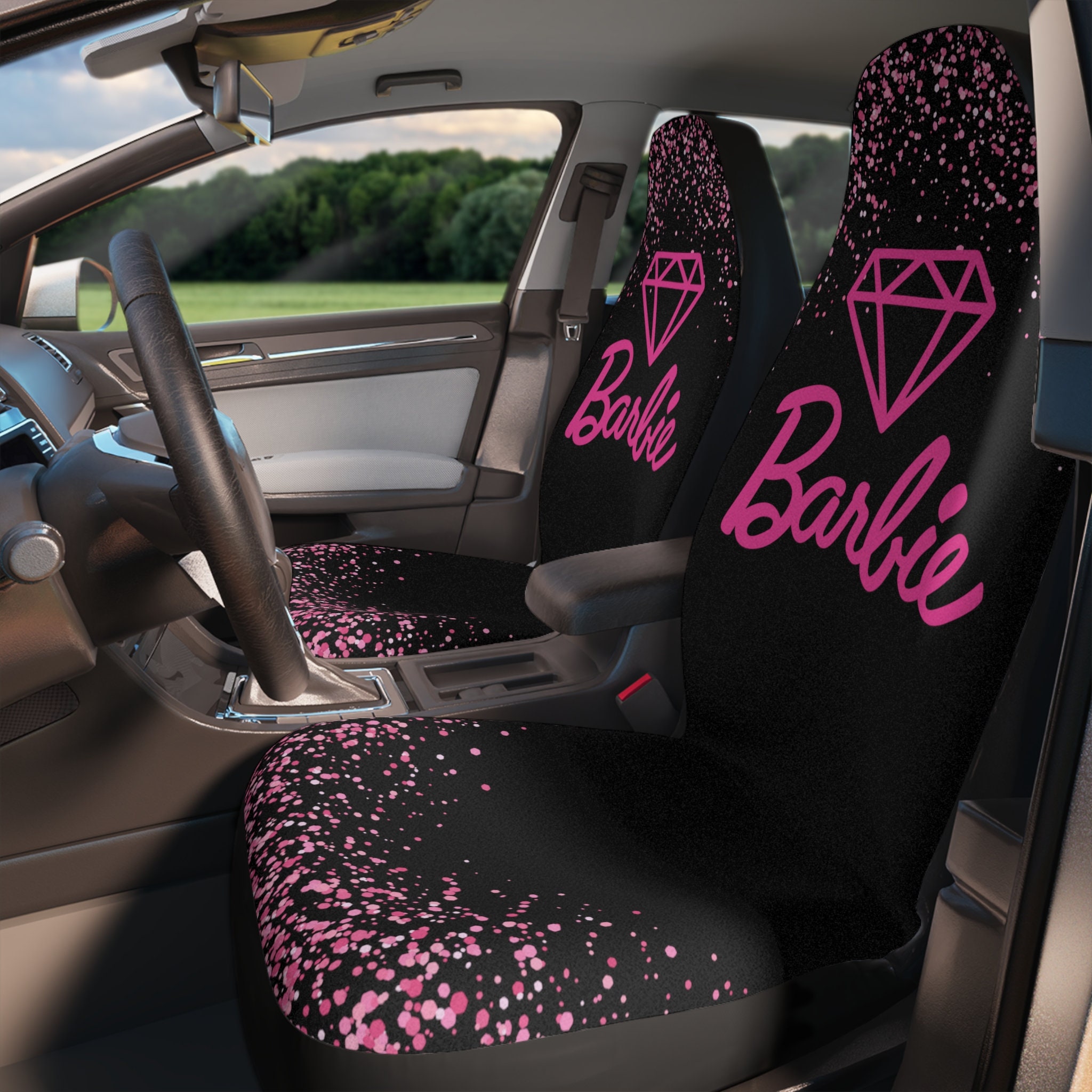 Discover Barbie Car Seat Covers