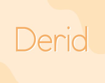Derid Clean Modern Sans-Serif - Canva, Cricut, Branding, Apparel, Poster, Social Media, Greeting Card Font
