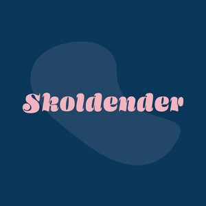 Skolender Font - Handwritten Font, Cricut Fonts, Retro Font, Branding Font, Bold Font, Procreate Fonts, Canva Font, Branding Font