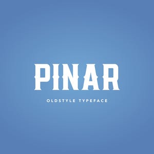 Pinar Font - Western Font, Country Font, Cricut Font, Retro Font, Cowgirl Font, Fonts for Cricut, Procreate Font, Canva Font, Bold Font
