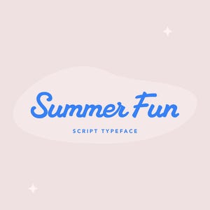 Zomertijdlettertype - handgeschreven scriptlettertype, Cricut-lettertypen, retro-lettertype, cursief lettertype, brandinglettertype, lettertypen voor Cricut, procreate-lettertypen, lettertype