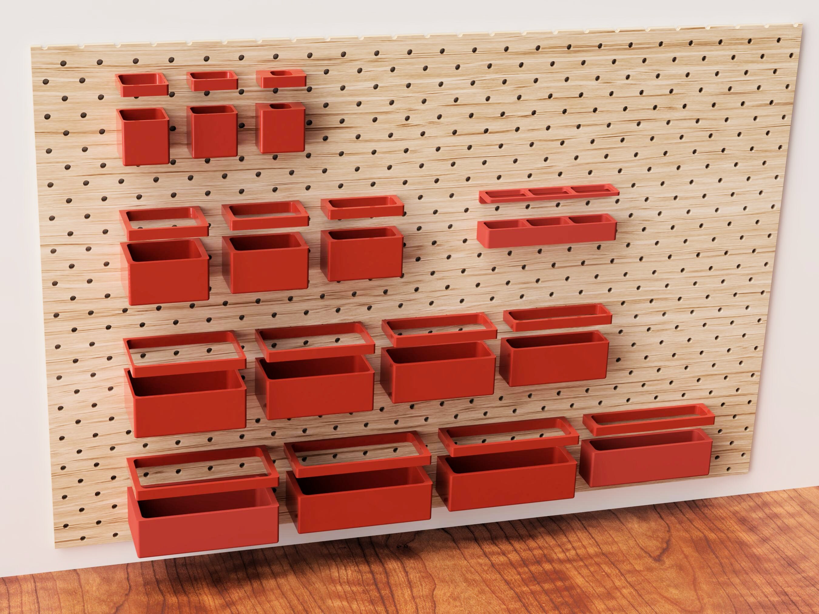 3D Printable Pegboard Hook Accessories Digital Files Bundle Etsy 3D Printable Pegboard Hook Accessories Digital Files Bundle Etsy
