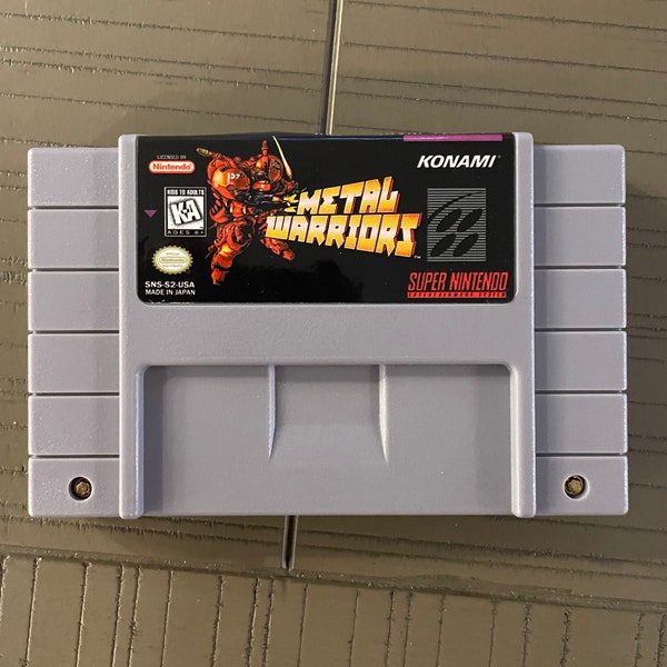 Metal Warriors (Super Nintendo SNES) game