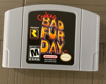 Conkers Bad Fur Day (Nintendo 64 N64) game