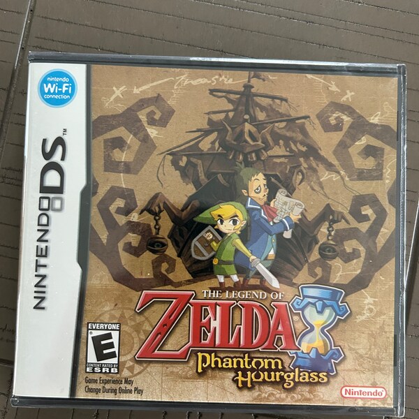 Legend of Zelda the Phantom Hourglass (Nintendo DS) game + case