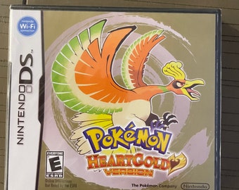 Pokemon Heartgold Version (Nintendo DS) game + case