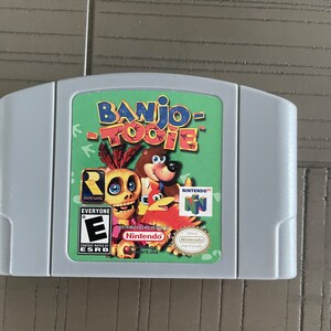 Banjo-Kazooie Tooie: Nintendo 64 (N64) Nintendo Switch Custom  Covers/Physical Game Cases (Boxart) - NO GAME INCL.