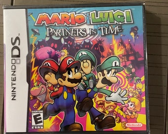 Mario + Luigi Partners in Time (Nintendo DS) game + case