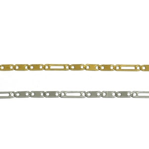 Gold Link Chains, 304 Stainless Steel Link Chain, Link Chains, Gold Stainless Steel Link Chain For Necklace, Steel Bracelet Chain