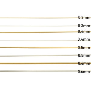 Brass Wire, Copper Wrapping Wire, Wires for Jewelry Making, Gold Wrapping Wire，Bulk Wire Beading， Cord for Wrapped Charms