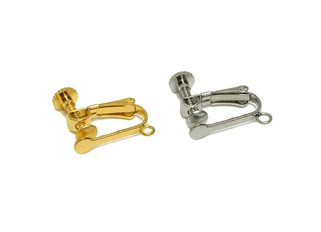 Steel Ear Clips, Stainless Steel 304, Steel U Ear Clips, Ear Cuff