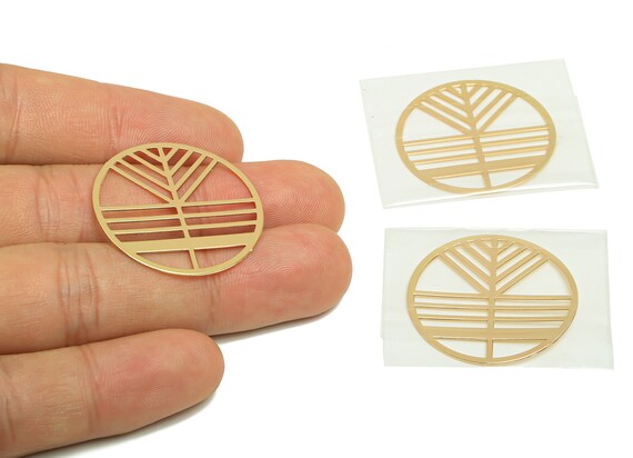 Orecchini Pendenti Donna Geometrici A Nodo – Bicolore Oro – Ottone – Senza Pietre